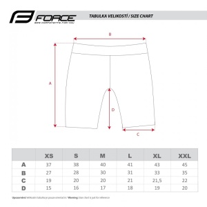 Pantaloni scurti cu bazon Force Rose Lady negru/roz L - Img 7