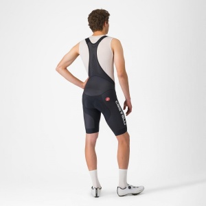 Pantaloni scurti cu bretele Castelli Competizione 2 Kit, pentru barbati, negru, S - Img 2