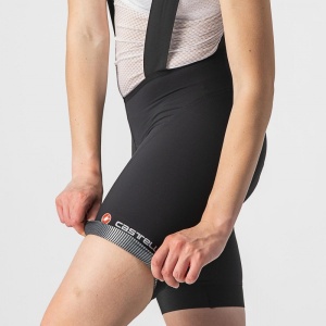 Pantaloni scurti cu bretele Castelli Endurance W, de dama, Negru, XL - Img 3
