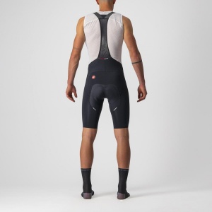 Pantaloni scurti cu bretele Castelli Free Aero RC, Negru, S - Img 2