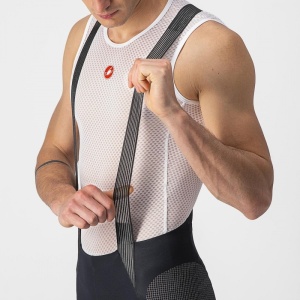 Pantaloni scurti cu bretele Castelli Free Unlimited, Negru, XXXL - Img 4