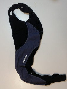 PANTALONI SHIMANO PERFORMANCE PREMIUM WFG CU BRETELE FARA BAZON NEGRU/GRI