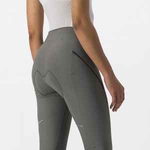 Pantaloni trei sferturi Castelli Velocissima 3, de dama, Gri/Antracit, S - Img 4