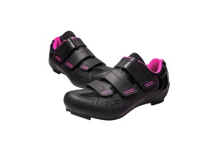 Pantofi ciclism FLR F-35 III Pro Road - Negru/Roz 38 - Img 6