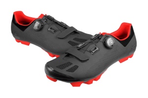 Pantofi ciclism FLR F-70 Elite Mtb - Negru/Rosu 43 - Img 6