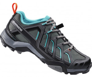 PANTOFI CICLISM SHIMANO MTB-TOURING SH-WM34GJ LADIES W/CLEAT BLACK/GREEN (16)
