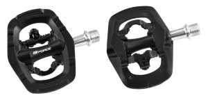 Pedale Force Select MTB/SPD cu rulmenti, negre - Img 3
