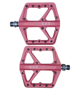 Pedale SXT N-13 Nylon-Fiber Rosu