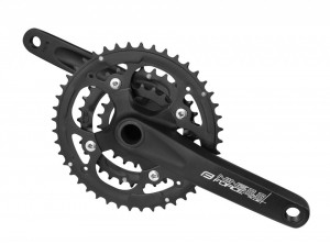 Pedalier Force Nine3.3 AL 44/32/22T 175 mm negru - Img 2