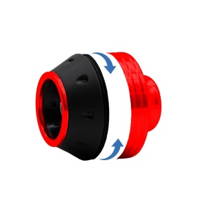 Protectii anti-cadere pentru trotinete EWTB-003 rosii - Img 4