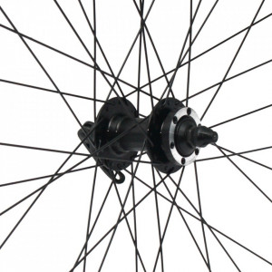Roata fata CROSSER X6 36H 28" QR - Frana disc (6 suruburi) cu butuc JYD041- capsata - Img 2