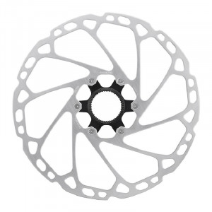 ROTOR PT. FRANA PE DISC SHIMANO DEORE SM-RT64 LL 220MM CU PIULITA CENTER LOCK (CANAL EXTERN) AMBALAT IND.