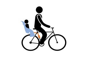 Scaun bicicleta copii THULE RideAlong cu montare in spate - Light Grey - Img 5