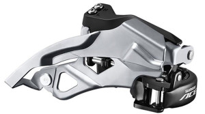 SCHIMBATOR FATA SHIMANO ACERA FD-M3000 TRIPLU PT. 9 VIT. PE SPATE TOP SWING TRAGERE DUBLA COLIER 34.9M (INCL. ADAPTOR 31.8 & 28.6MM) UNGHI CS 63-66 PT. 40T AMBALAT IND.