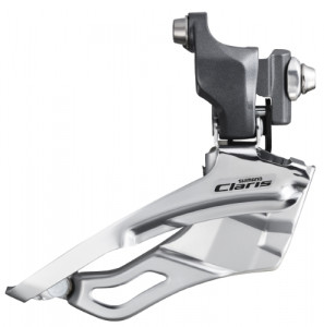 SCHIMBATOR FATA SHIMANO CLARIS FD-2403 PT. ANGRENAJ TRIPLU BRAZED-ON AMBALAT IND.