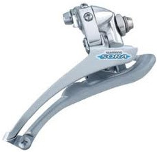 SCHIMBATOR FATA SHIMANO SORA FD-3304 TRIPLU PT. 8 VIT. PE SPATE COLIER 28.6MM CL 45MM AMBALAT IND.
