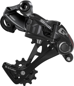 Schimbator spate SRAM GX 1x11 Log Cage RED