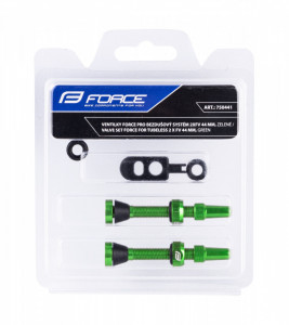 Set Valve Tubeless Force 2xFv 44mm Verzi - Img 3