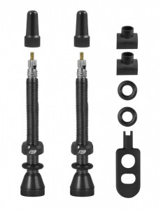 Set Valve Tubeless Force 2xFv 60mm Negre