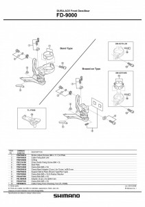 SKID PLATE SHIMANO FD-9000