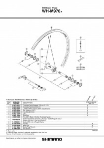 SPITA SHIMANO WH-M970-F 278MM & CAPAT/SAIBA - Img 2