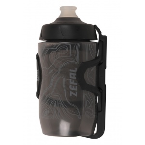 Suport bidon ZEFAL Pulse Z2 + bidon Sense Pro 50 - Smoked grey - Img 4