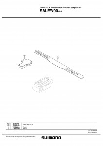 SUPORT SHIMANO SM-EW90 PT. JONCTIUNE Di2 - Img 2