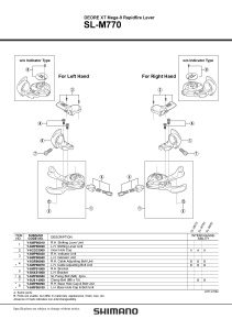 SURUB PT. REGLARE CABLU SHIMANO SL-M770 STANGA - Img 2