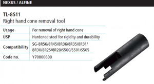 TL-8S11 SCULA PENTRU DEMONTAREA CONULUI DREAPTA SHIMANO