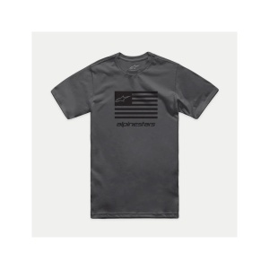 Tricou Alpinestars Flag CSF Tee Charcoal/Black XXL - Img 3