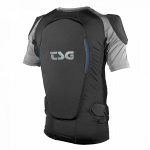 Tricou Ciclism cu Protectii TSG Tahoe Pro A (S/S) - Black M - Img 3