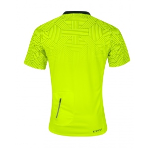 Tricou ciclism Force City Fluo/Black XL - Img 4