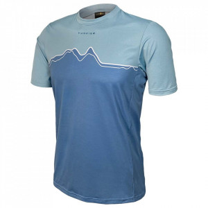 Tricou Ciclism FUNKIER Bonefro Enduro - Light Blue M