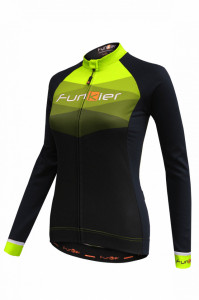 Tricou Ciclism FUNKIER Spoleto-W-L Pro (L/S) - Negru L - Img 2