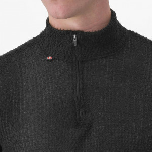 Tricou cu maneca lunga Castelli Cold Day 2nd Layer, Negru, M - Img 3