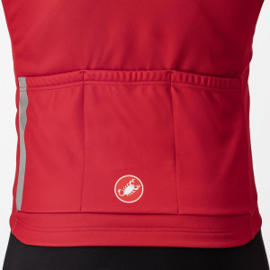 Tricou cu maneca lunga Castelli Entrata Thermal, Rosu, M - Img 3