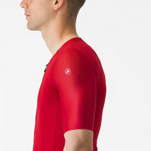 Tricou cu maneca scurta Castelli Aero Race 7.0, Rosu, M - Img 7