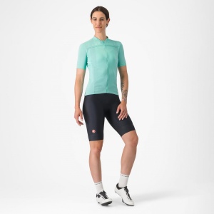 Tricou cu maneca scurta Castelli Anima 4, pentru femei, albastru piscina, XS - Img 5