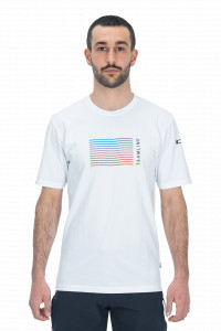 TRICOU CUBE ORGANIC T-SHIRT TEAMLINE WHITE L - Img 2