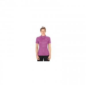 TRICOU CUBE TOUR CORE WS JERSEY FULL ZIP S/S VIOLET S (36)