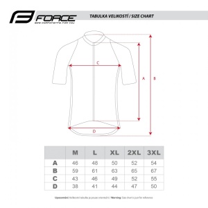 Tricou Force Script maneci scurte Albastru XL - Img 3