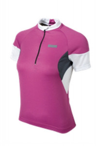 TRICOU SHIMANO INSERT PT. FEMEI MANECA SCURTA ROZ/ALB