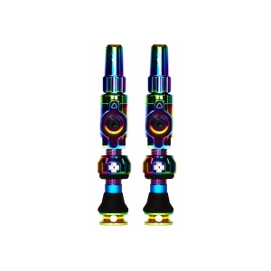 Valve tubeless Muc-Off Tubeless Valves Big Bore Lite (Small) Iridescent