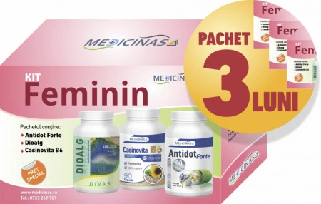 3 x KIT FEMININ - pentru reglarea funcțiilor hormonale și ale sistemului imunitar - Img 2