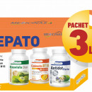 3 x KIT HEPATO - pentru susținerea funcțiilor hepatice și protecția ficatului + GRATUIT la prima comandă cartea Ce mănânci ca să vindeci ficatul.