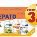 3 x KIT HEPATO - pentru susținerea funcțiilor hepatice și protecția ficatului + GRATUIT la prima comandă cartea Ce mănânci ca să vindeci ficatul.