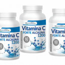 Vitamina C FORTE ALCALINĂ 1200 mg - Pachet 3 luni
