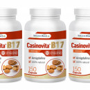 Casinovita B (Amigdalina) - pachet 3 luni + GRATUIT la prima comandă cartea ”Ce mănânci ca să combați cancerul”
