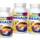 MEGALIV - Pachet 3 luni + GRATUIT la prima comandă cartea Ce mănânci ca să vindeci ficatul