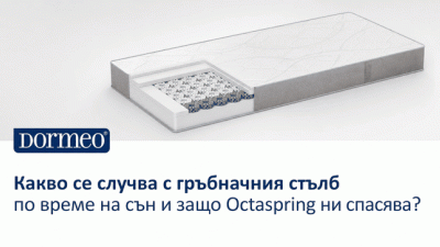 Какво се случва с гръбначния стълб по време на сън и защо Octaspring ни спасява?